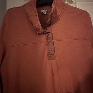 WORN ONCE LL BEAN PULLOVER